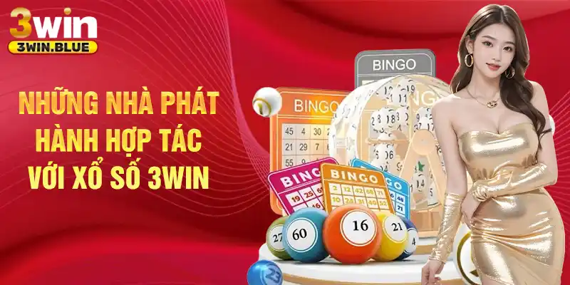 Những nhà phát hành hợp tác với xổ số 3win